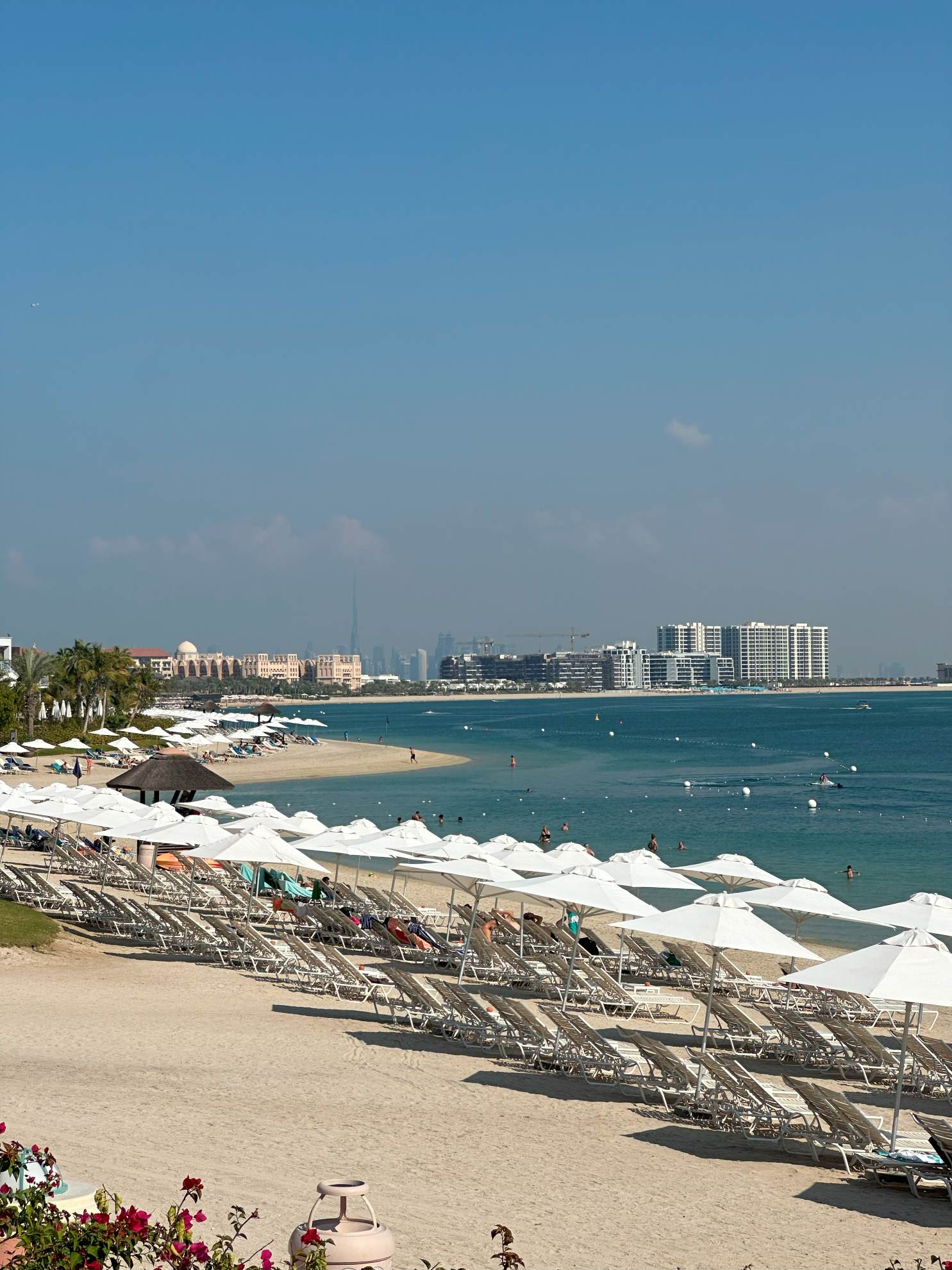 Praia do Atlantis  The Palm Dubai