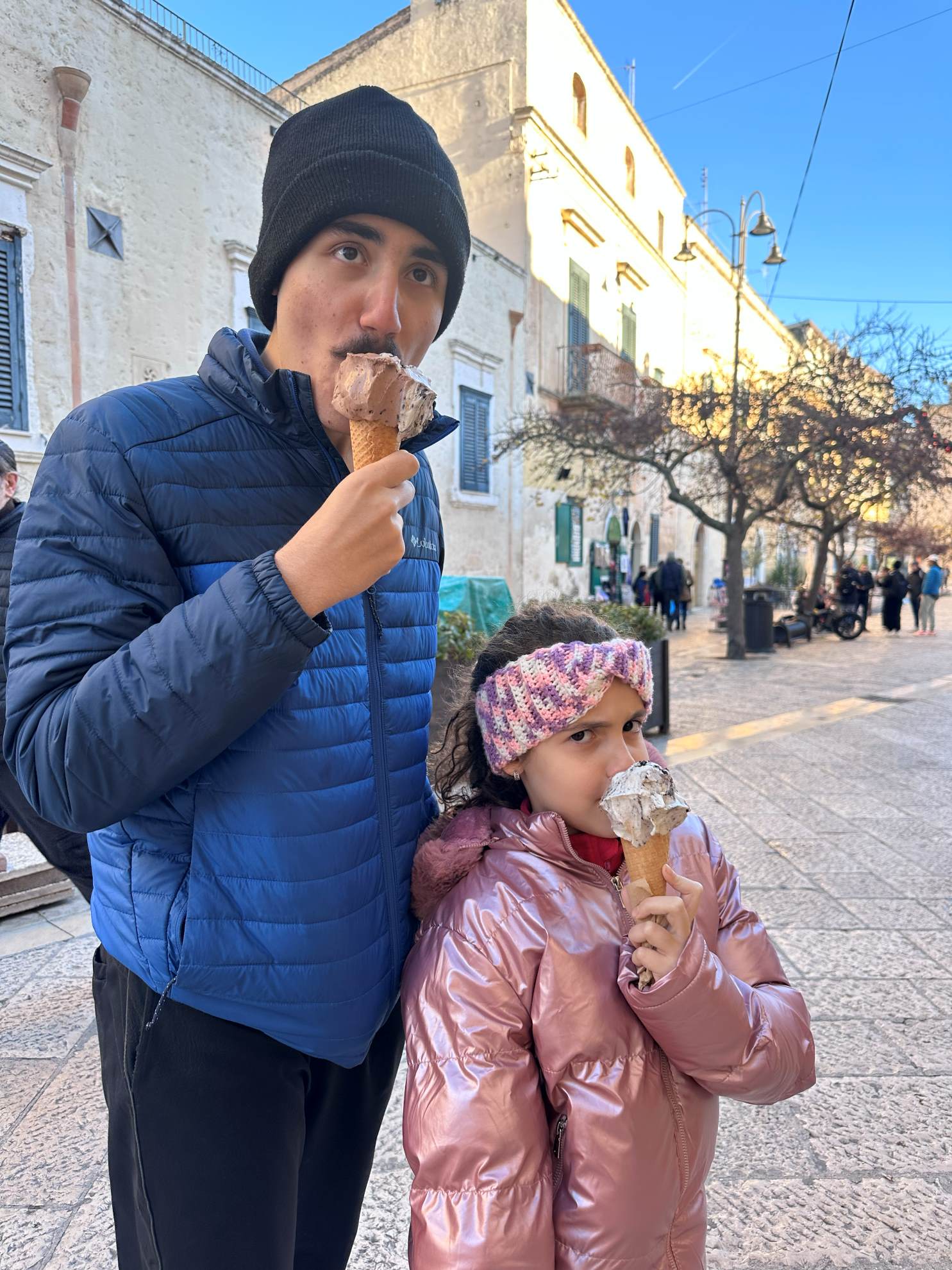 Matera Basilicata Italia gelato