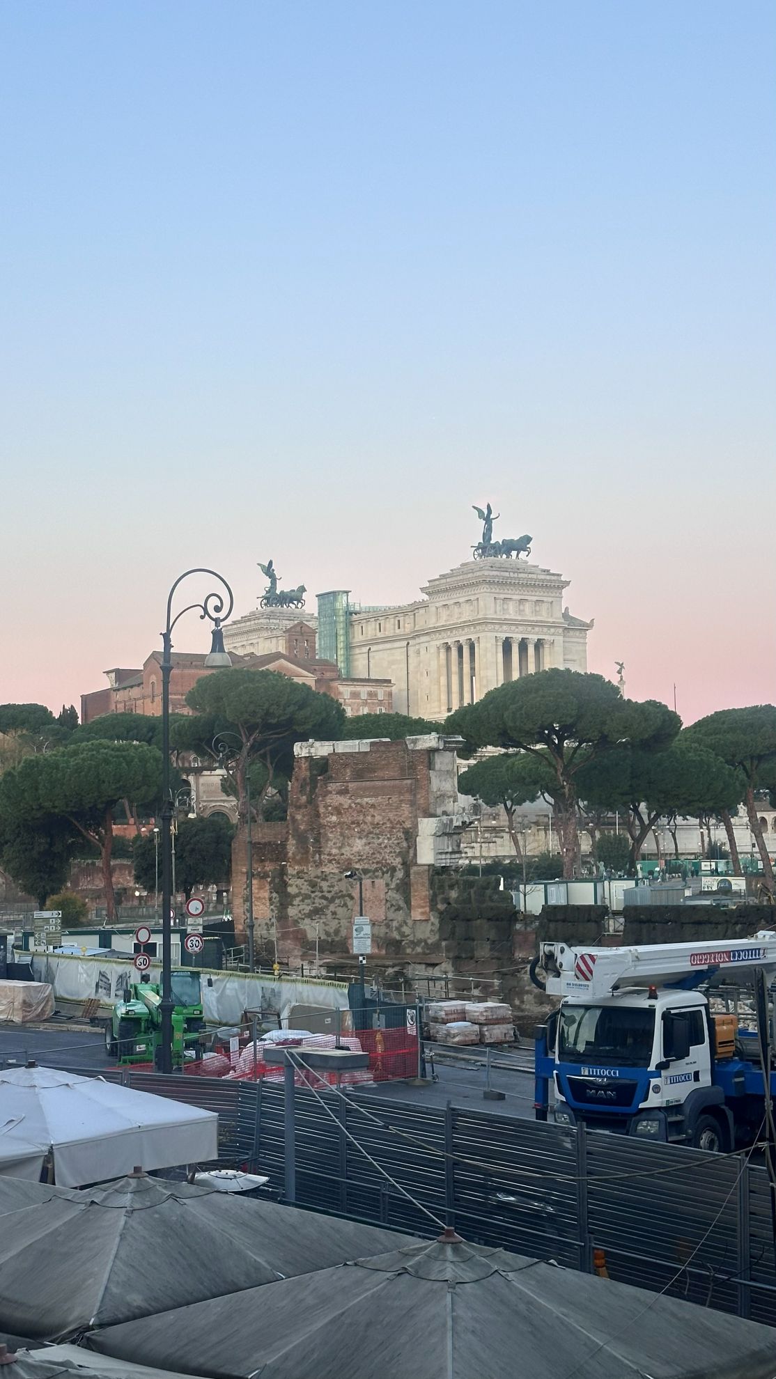 vista do Hotel Romano