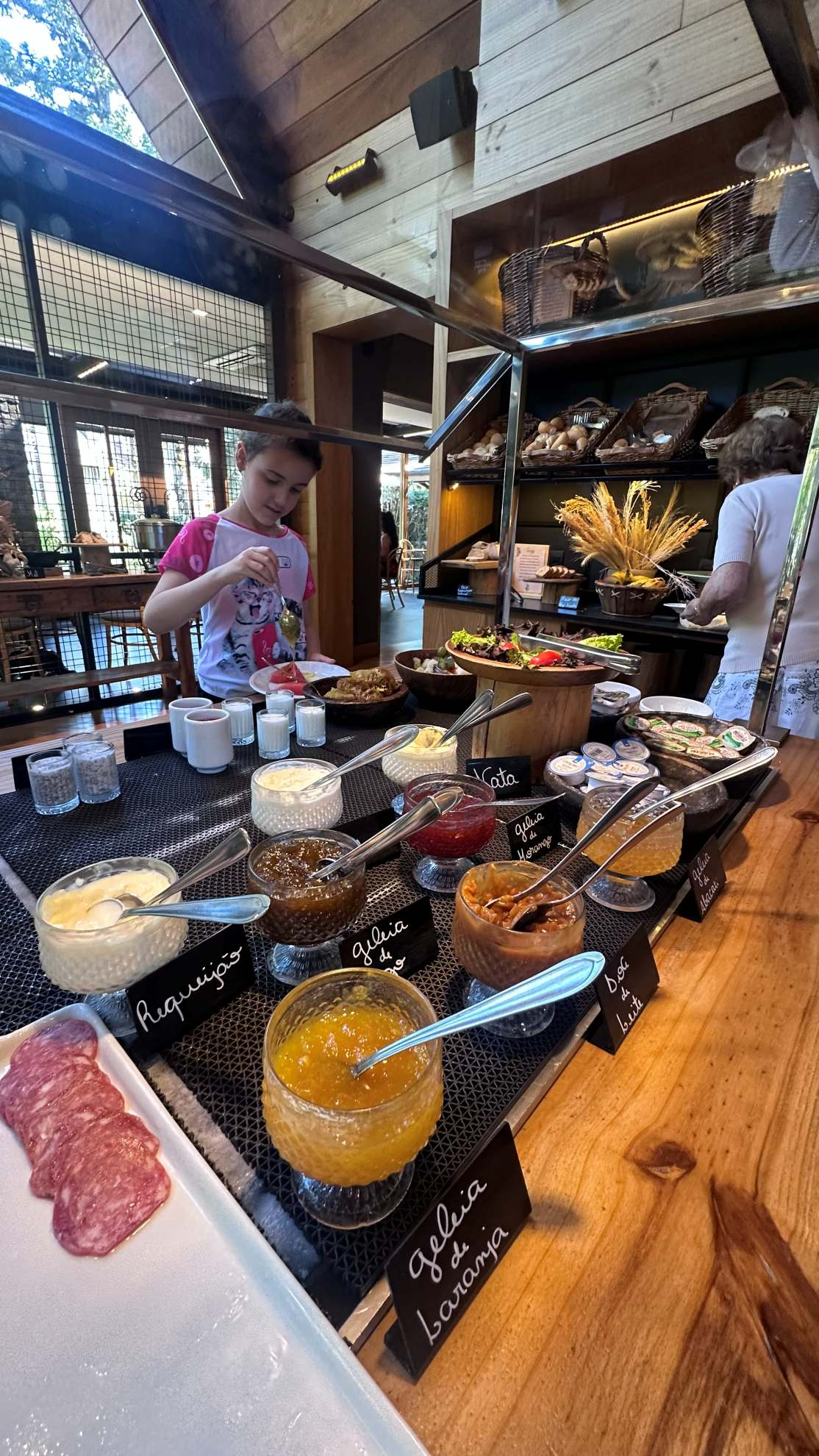 café da manhã Bavária Sport Hotel Gramado